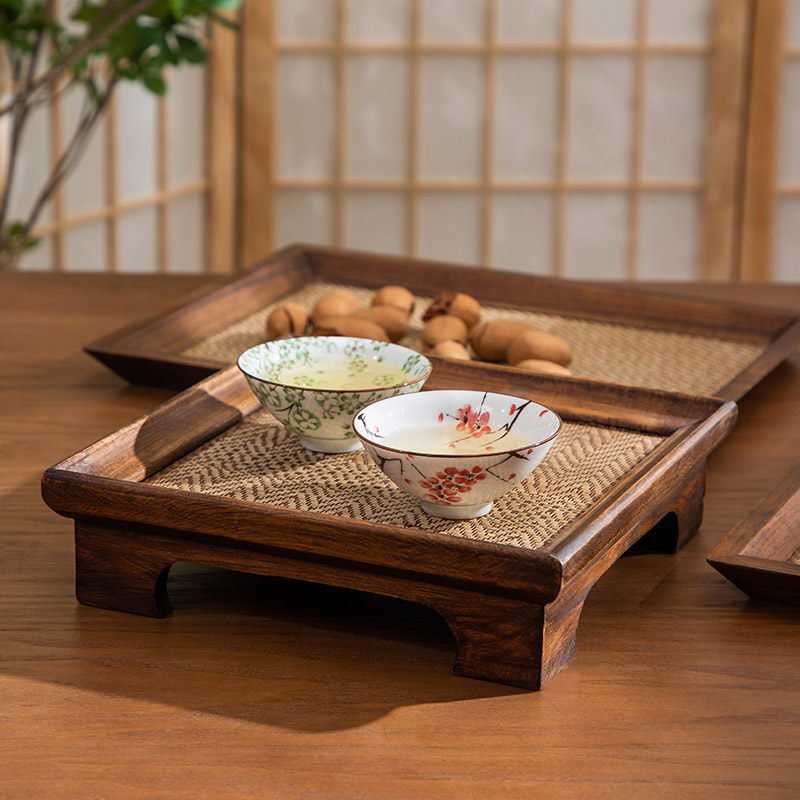 泰国实木干泡台小型茶盘长方形家用茶台围炉煮茶托盘复古禅意茶盘,餐饮具,茶盘,淘宝优惠券,粉丝福利购,淘宝优惠卷