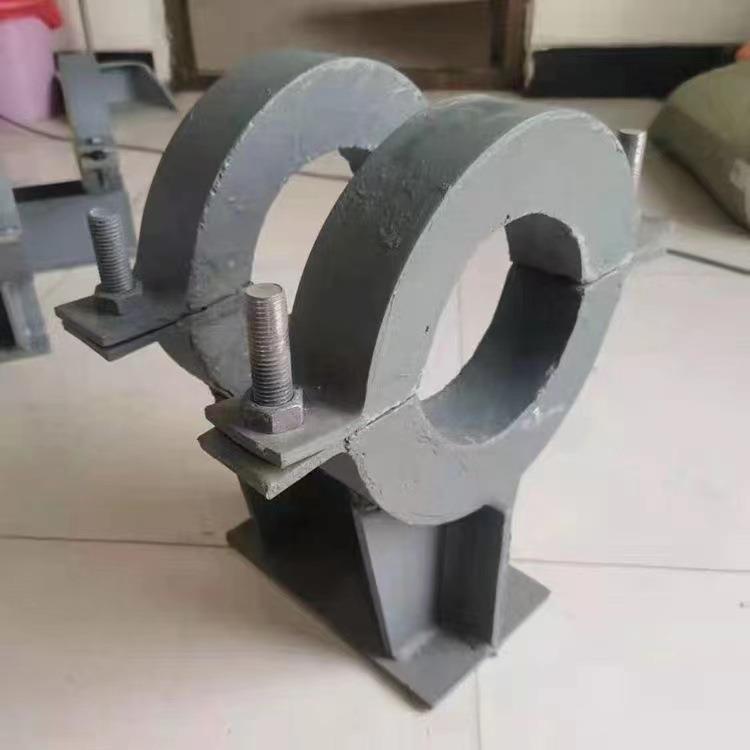 厂家供应隔热蛭石管托架空管道用滑动隔热管托固定导向隔热管托