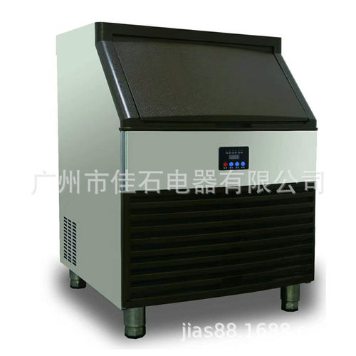 厂家供应 全自动 奶茶店制冰机 ice machine 110V 120kg冰粒机
