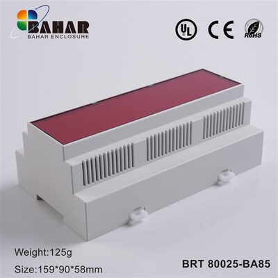 PLC开关控制电器ABS阻燃材料接触器导轨模块工控盒巴哈尔BRT80025