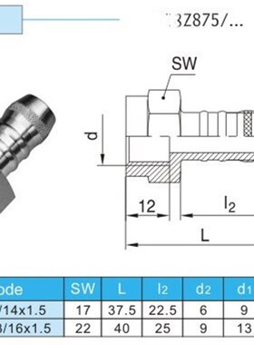东莞厂家供应HASCO接头Z875/9*14*1.5系列