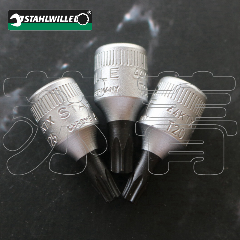 德国原装进口达威力STAHLWILLE星型梅花套筒起子头 1/4英寸 44KTX