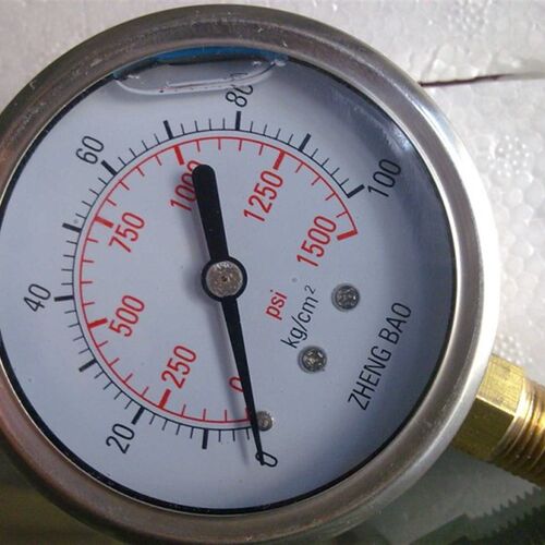 YN60 100Kg/1500Psi 耐震压力表 上海正宝压力表厂