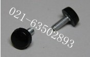 塑料手拧螺丝 手拧螺丝 (黑色)M4X6 - M4X30 头部直径11MM