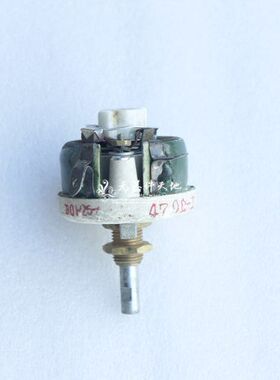 新库存大功率瓷盘变阻器B01 -25W 470欧线绕电位器 25元/只