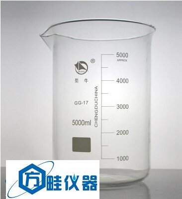蜀牛牌5000ML低型烧杯,1102玻璃烧杯,玻璃器皿