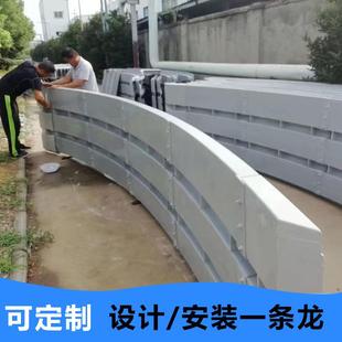 玻璃钢污水池拱形盖板化工医药厌氧池FRP拉挤密闭防臭环保