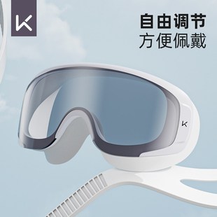 p泳镜防水防雾高清大框男款带度数专业潜水游泳眼镜女泳帽套装