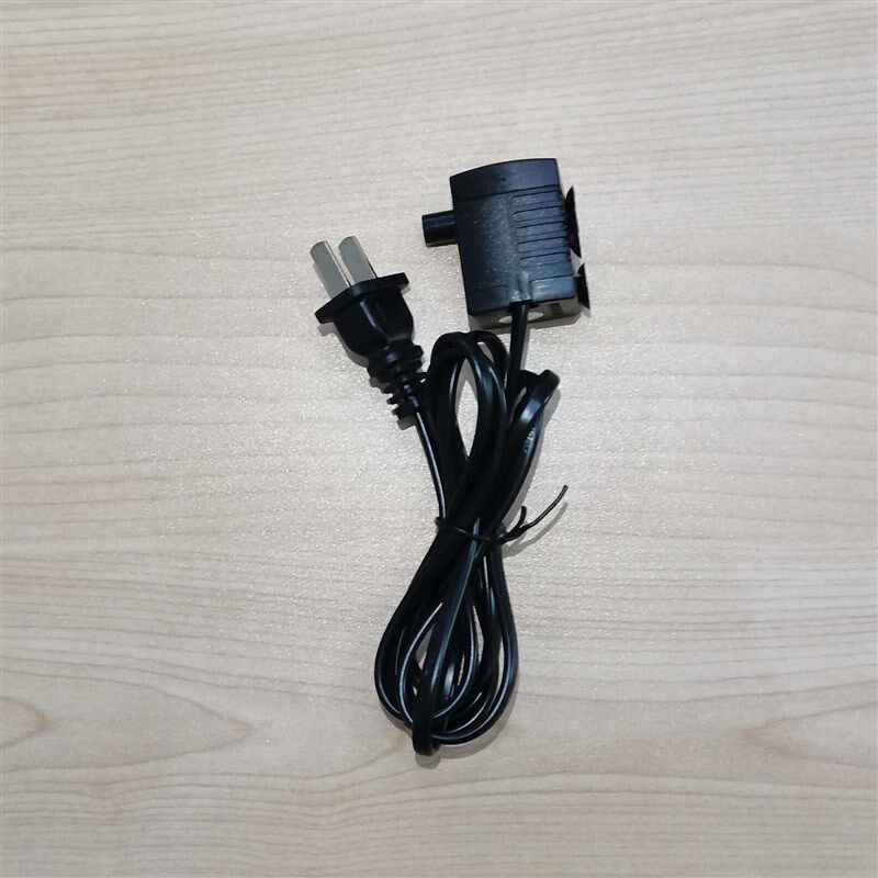 工艺品喷泉鱼池配件2W2.5W3W5W静音耐用水泵循环12彩灯雾化加湿器