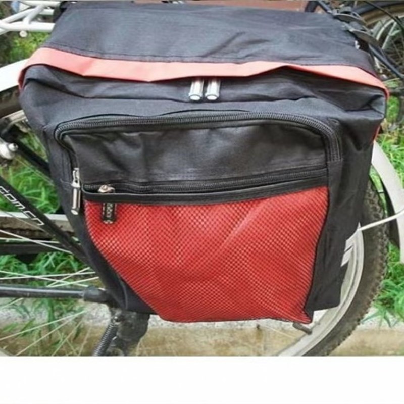 自行车后货架包山地车单车后驮包公路车两坨包双侧马鞍包装备