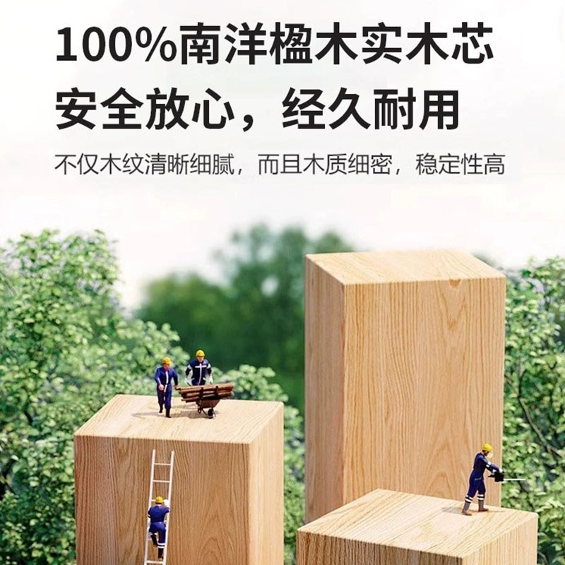 儿童学习桌手动升降小学生课桌椅套装家用桌子作业写字桌实木书桌