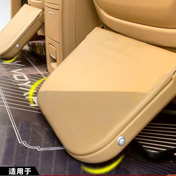 汽车脚托适用岚图梦想家中排背式脚托休息加踏板改装座椅升级腿拖