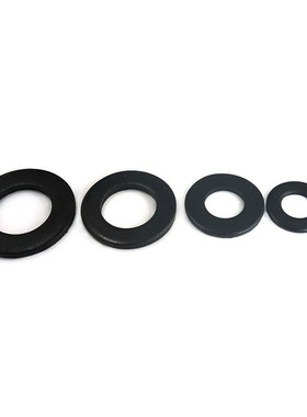 黑色平垫螺丝铁垫片金属平垫圈五金平G垫片M4/M5/M6/M8