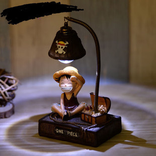 海贼王路飞手办桌面摆件小夜灯生日礼物男生同学男朋友实用高级感