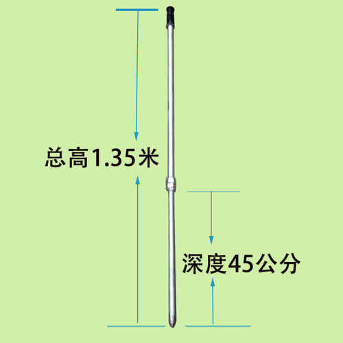 【嘉禾】大棚打洞器建棚插管前打洞硬地打孔挖洞种植五金农用工具