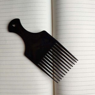 油头梳发廊造型挑发叉梳大背头梳高神器飞机头发型插梳子排骨梳