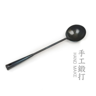 章丘锅铲铁锅适用勺无涂层厨房老式长柄铁勺子铁铲子家用炒菜鲁菜