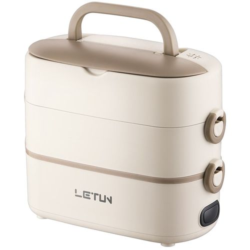 便携式电热饭盒可插电加热饭盒上班族办公室热饭菜神器电饭盒煮饭