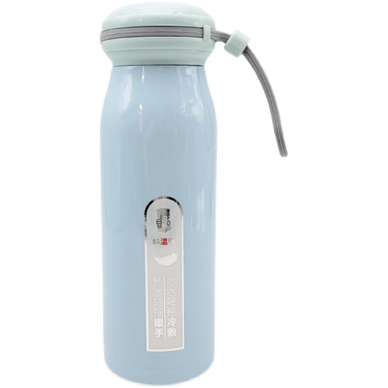 摇一摇速热暖手保温杯女秋冬款儿童杯子网红高颜值便携小清新水杯