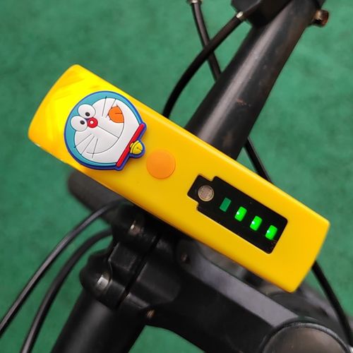 儿童山地自行车专用车灯夜间夜行照明骑行小孩探照前后库洛米夜灯