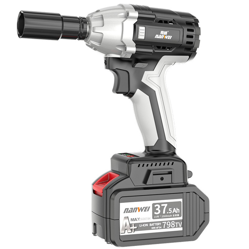 新品无刷电动扳手充电锂电扳手架子工木工大扭P力汽车维修冲击风