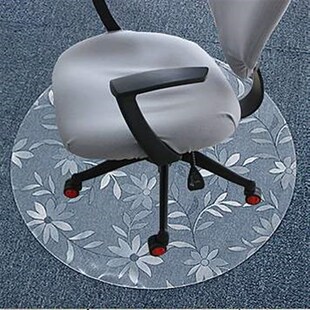 PVC木地板保护垫电脑椅垫子地板垫圆形转椅垫防划伤加厚透明地垫