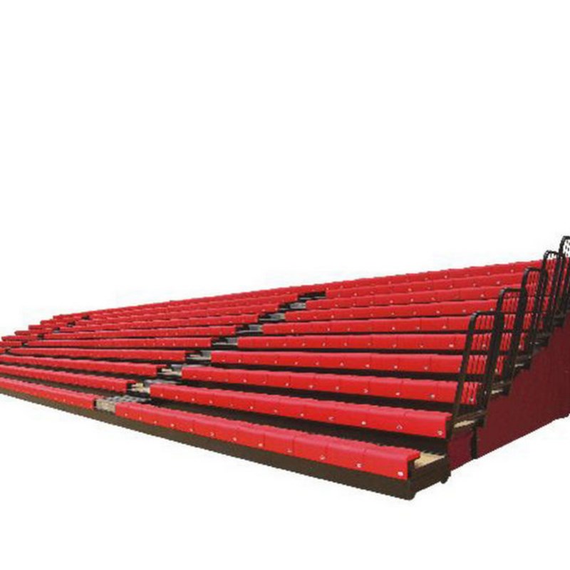 伸缩看台/移动式看台裁判台/学校电影院看台座椅 电动伸缩式看台