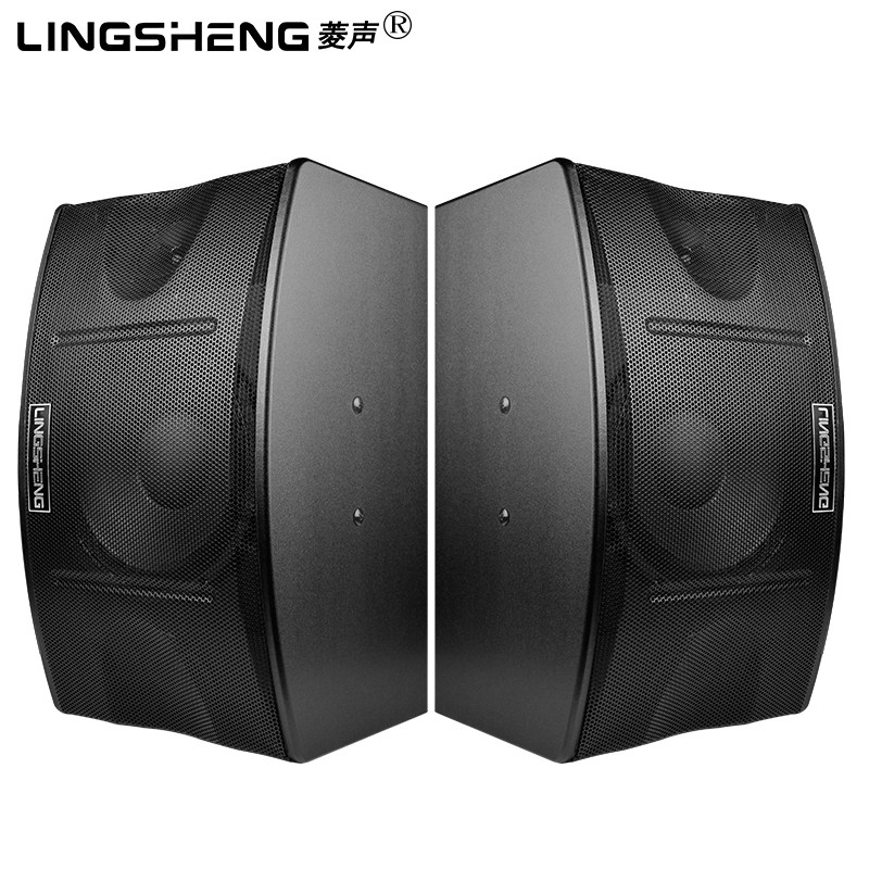 菱声婚庆会议室教学家庭ktv麦克风话筒音响一体全频音箱功放套装