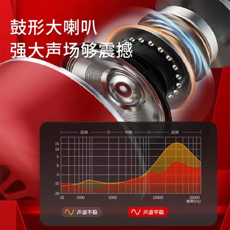 话筒音响一体麦克风通用全民K歌手机唱歌神器无线蓝牙蘑菇头话筒