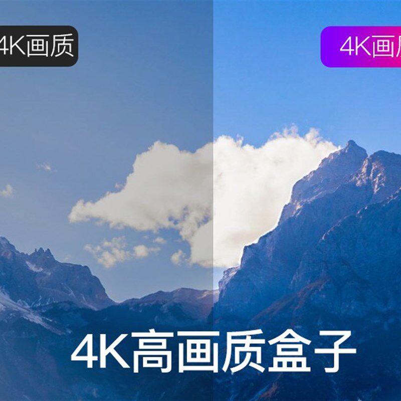 睿率A7网络机顶盒无线4K投屏器家用电视盒全网通爸妈礼物