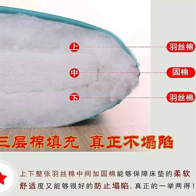 日式加厚榻榻米床垫客厅卧室打地铺睡垫可折叠床褥子棉絮专用软垫
