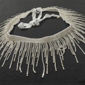 蝶迷舞新款 东方舞闪亮手缝流苏水钻腰链性感百搭肚皮舞练功服配饰