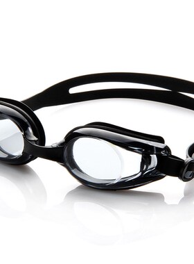 佑游泳镜通用黑色防水防雾带度数游泳眼镜专业潜水近视游泳镜装备