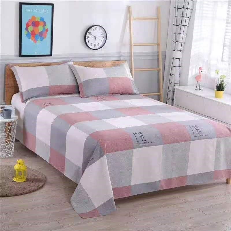 加厚棉布老粗布床单单件帆布床单三件套大炕单榻榻米床单双人卡通,床上用品,床单,淘宝优惠券,粉丝福利购,淘宝优惠卷