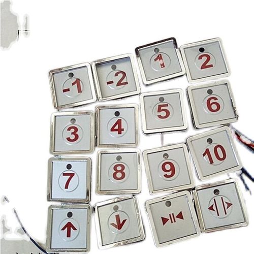 外呼板显b示板按钮传菜机货梯杂物梯餐梯按键防水防油方形电梯按