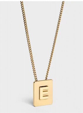 春款celi方块字母手链is黄铜水晶情侣闺蜜X个性方牌手工