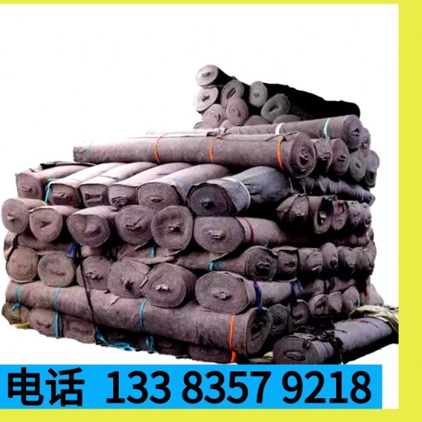 工程布黑心棉毯子大棚保温棉被专用养殖货车工农防水毛毡布土工布