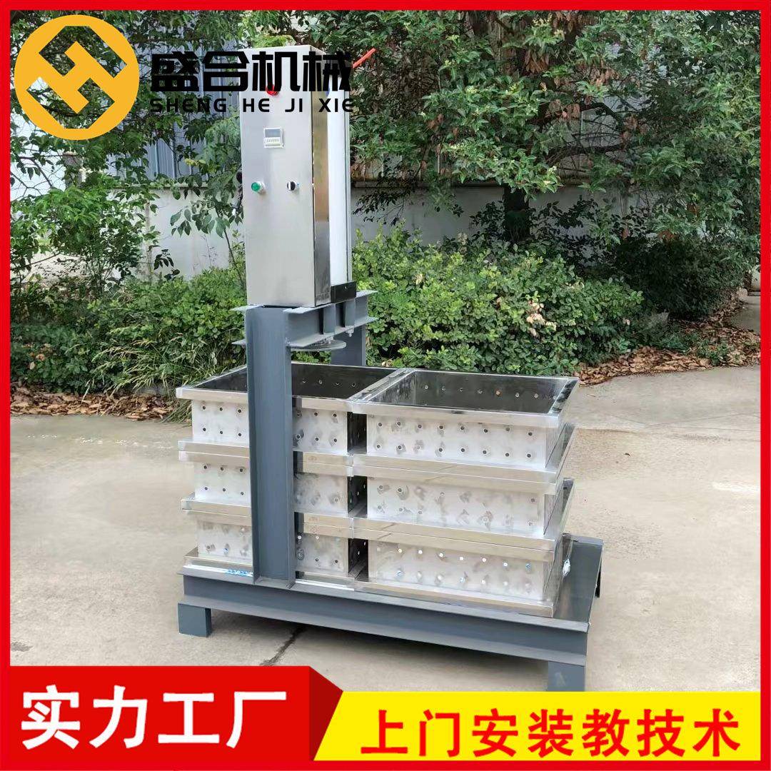 制作豆腐干机设备自动切兰花干机全自动三联磨浆机厂家