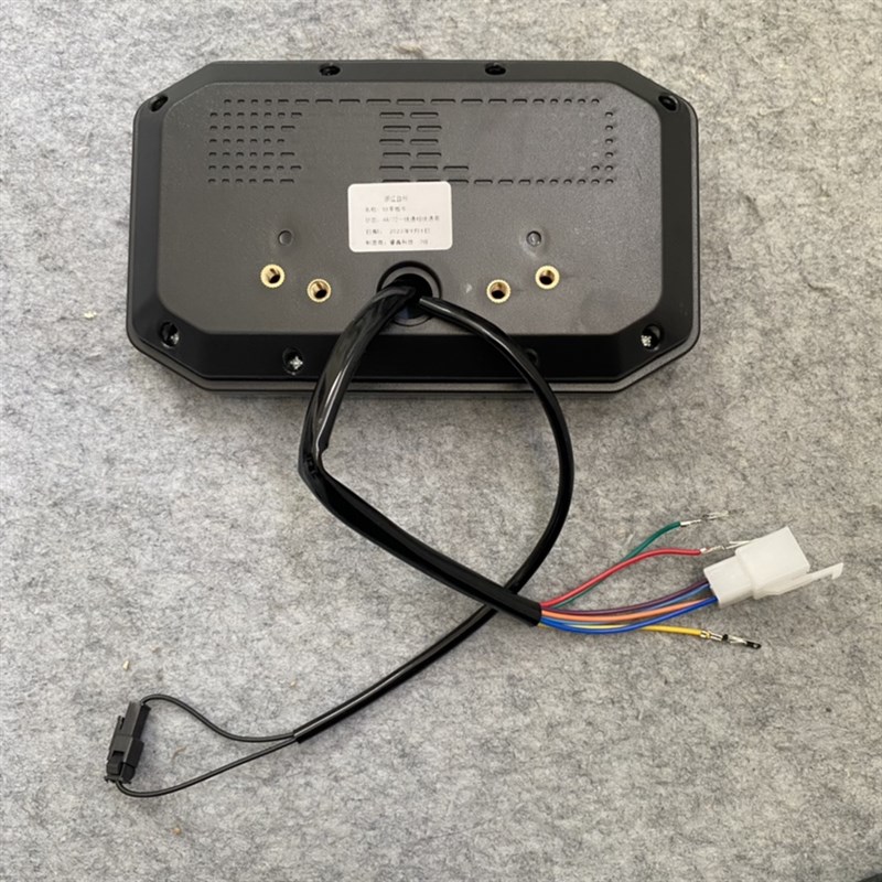 无系统大屏RX仪表改装仪表48v无系统可用60/72v电动车仪表