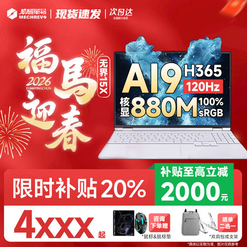 机械革命无界暴风雪14英寸电脑