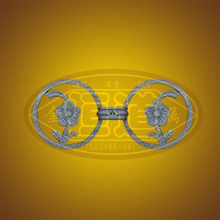 铝艺配件铝艺护栏花铸铝穿管花铝庭院大门围栏阳台铝合金栏杆装饰