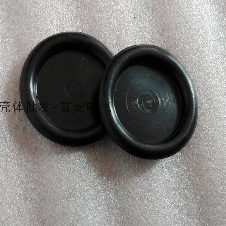 Φ25MM单面护线圈 橡胶圈 护线环 防水防尘堵孔圈 硅胶圈胶塞