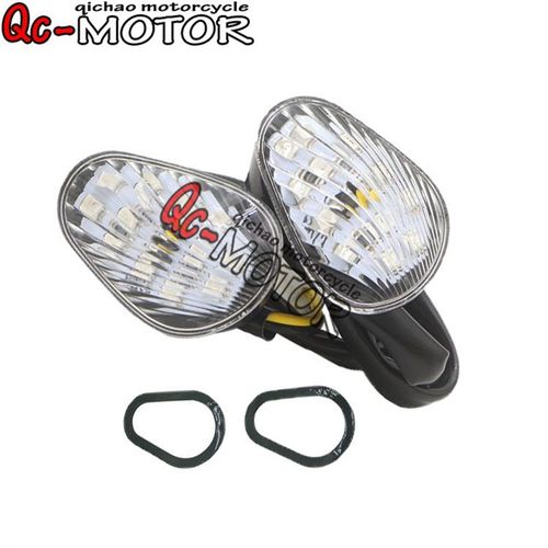适用雅马哈YZF R1 R6 R25 MT07 MT09 FZ1 FZ6 FZ8改装LED前转向灯