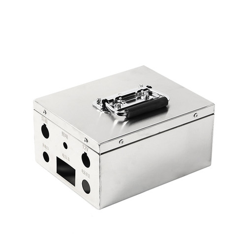 启动电源箱强启箱不锈钢电池外壳定做锂电池盒子加工铅酸电池箱