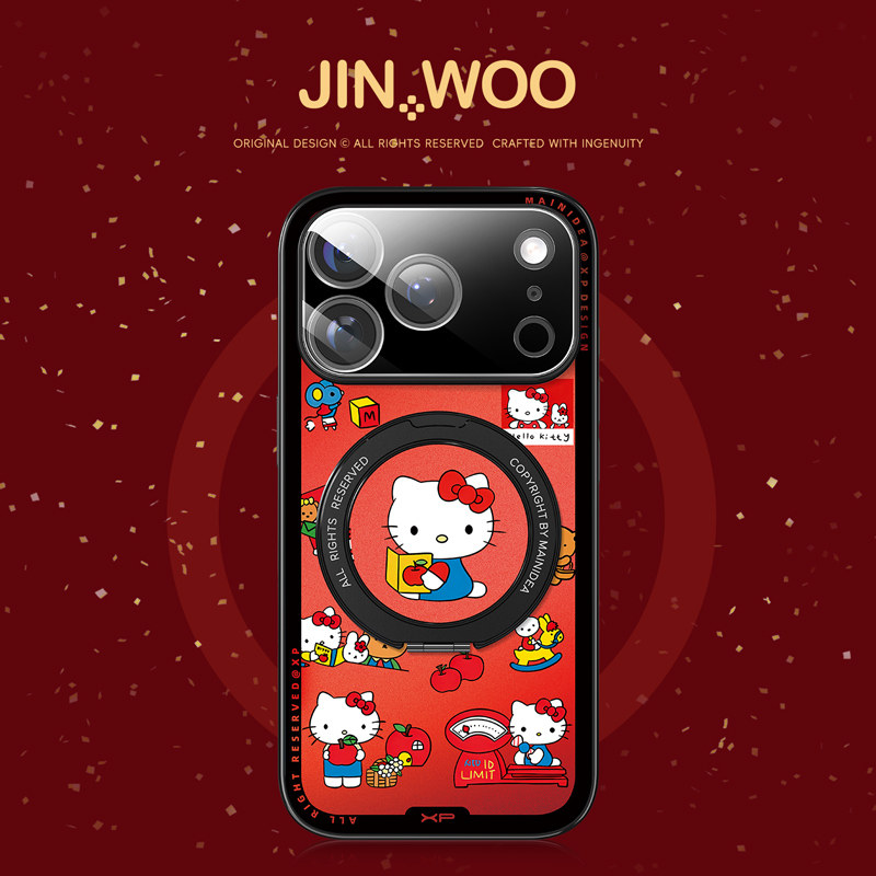 【新年凯蒂猫】适用于苹果手机壳