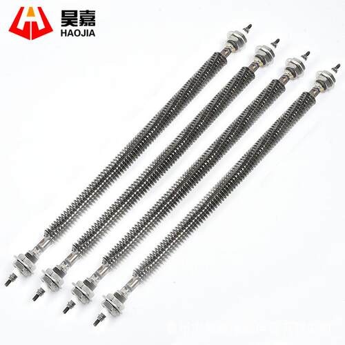 直销不锈钢翅片直型翅片干烧电热管工业发热管烘干机空气发热