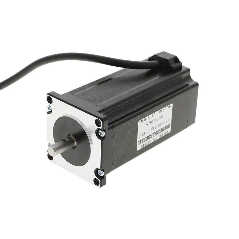 57BYG250H单轴/双轴带刹车套装驱动器3.5NM大力矩款NEMA23