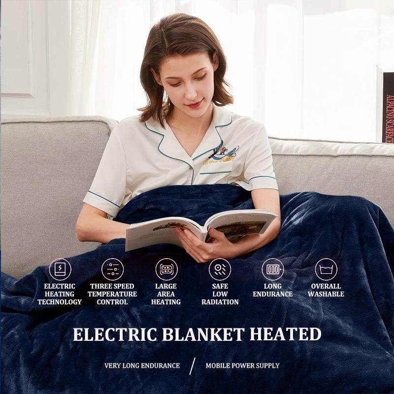 毯电热毯双单人电加热家用理疗保暖暖身冬季盖heatingpad省电