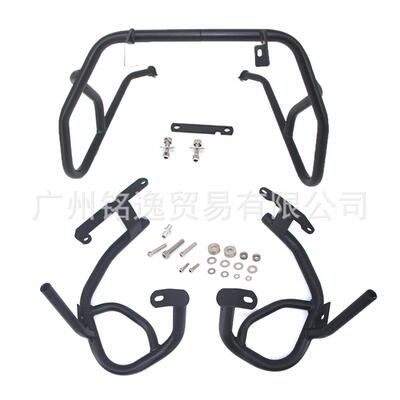 适用于宝马BMWG310GS保险杠上下保护杠车身防摔杠黑色银色