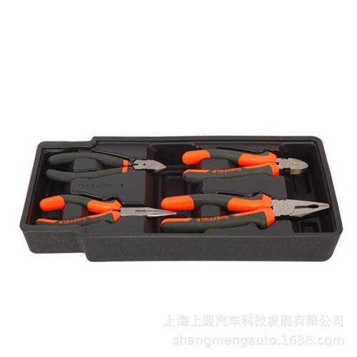 钢盾工业级工具4件套钳子组合